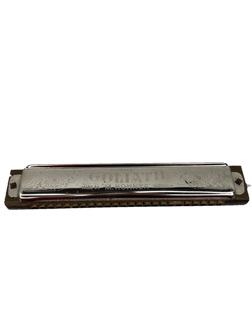 Vintage Harmonica M. Hohner The Up To Date Golidah 453/48 Made In Germany